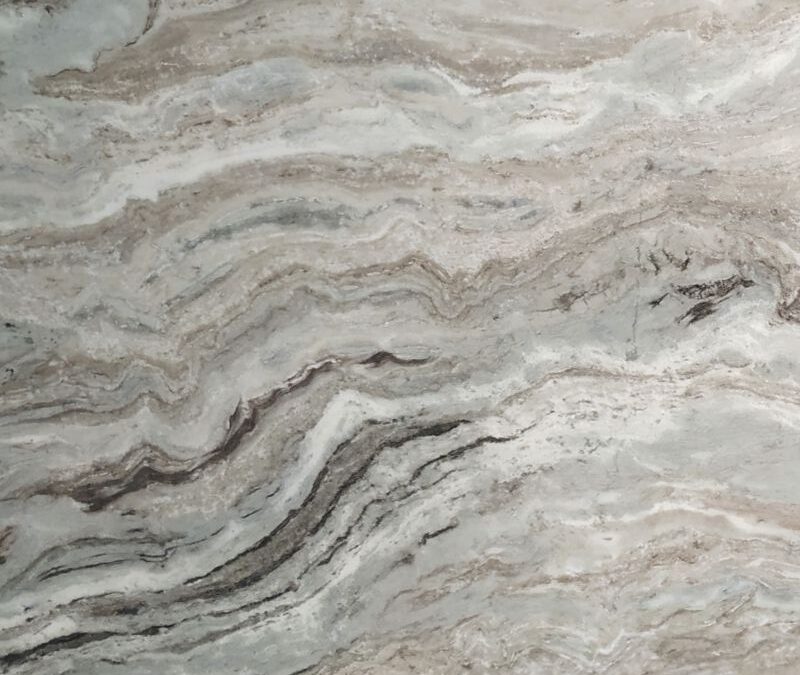 Fantasy Brown Marble 3CM Leather