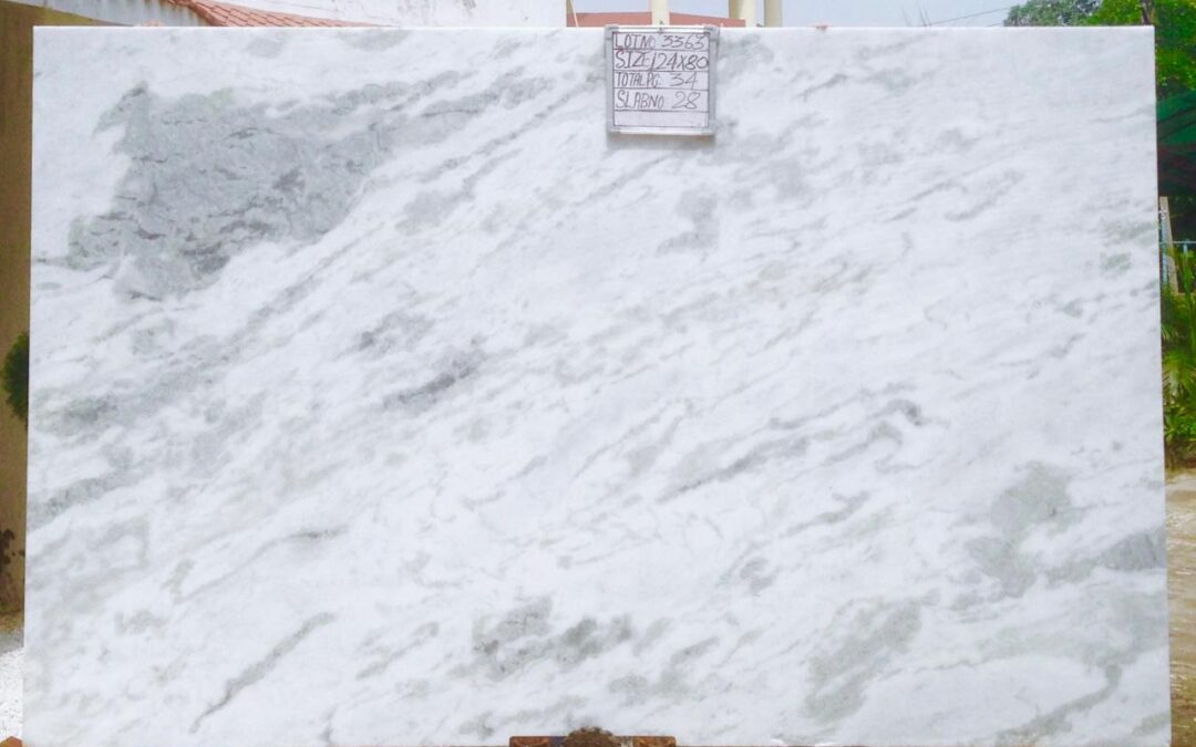 Indian Statuario Marble 3CM Dual Finish Polished/Leather