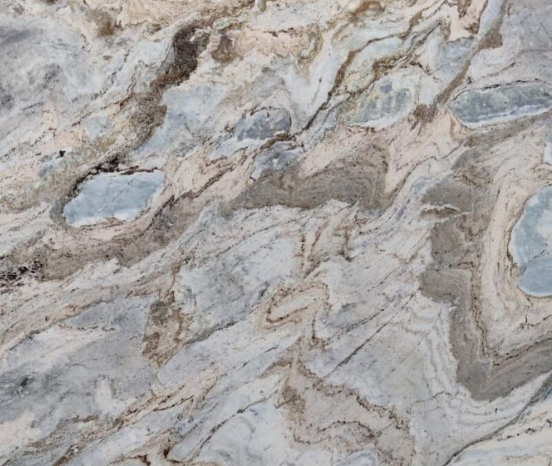 River Blue Marble 3CM Polished